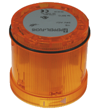 Pepperl+Fuchs VAZ-LED-70MM-YE Stack light LED permanent light element, yellow