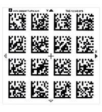 Pepperl+Fuchs PGV85-CT4 Data Matrix tag for PGV system