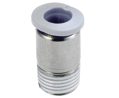 Norgren M012A0418 Pneufit M Push-in fitting, Adaptor, Straight, Internal hex, 4mm, R1/8 Turkey