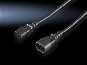 Rittal DK 7200.215 DK Extension cable, L: 1,8 m, 230 V, 110 V (DC), C13/C14, For CMC III Turkey