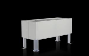 Rittal SZ 9765.249 SZ Ground plinth for multifunctional enclosure MFG 12, for W: 1300 mm, D: 500 mm, stainless steel