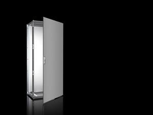 Rittal VX 8455.000 VX Baying enclosure system, WHD: 800x1800x500 mm, stainless steel, 14301, with mounting plate, single door at the front