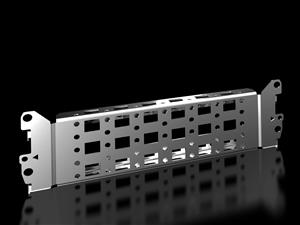 Rittal VX 8617.100 VX Punched section, with mounting flange 23 x 64 mm, for inner mounting level