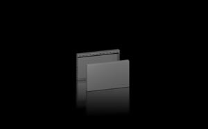 Rittal VX 8660.042 VX base/plinth trim panel, side, H: 200 mm, for D: 500 mm, sheet steel