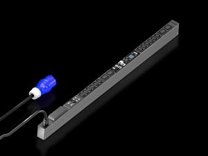 Rittal DK 7979.513 DK PDU metered+, compact basic power distribution incl energy measurement per output slot, with network interface and display, WLD: 44x1095x70 mm, IEC 60 320: 12x C13, 4x C19 Turkey