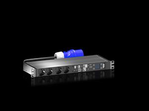 Rittal DK 7979.503 DK PDU metered+, compact basic power distribution incl energy measurement per output slot, with network interface and display, WHD: 450x44x144 mm, CEE 7/3: 4 x earthing-pin Turkey