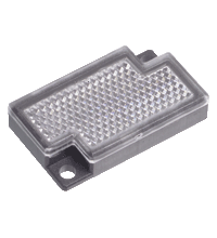 Pepperl+Fuchs REF-MH23 Reflector with Micro-structure, rectangular 23 mm x 138 mm, diagonal mounting hole