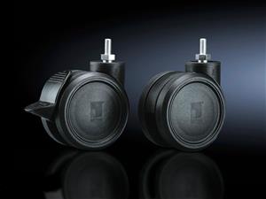 Rittal CP 7495.000 DK Twin castors, M12, each 2 with/without Lock