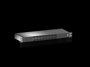 Rittal DK 7979.102 DK PDU basic, compact basic power distribution, WHD: 44x450x144, IEC 60320: 8 x C13, 230 V, 1~, 16 A