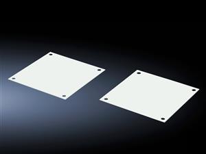 Rittal DK 7507.760 SK Cover plates for fan panels, for Flatbox, sheet steel, RAL 7035