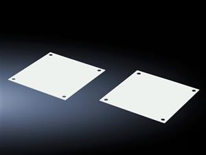 Rittal DK 7507.760 SK Cover plates for fan panels, for Flatbox, sheet steel, RAL 7035 Turkey