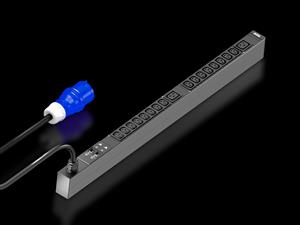 Rittal DK 7979.112 PDU basic 32A/1P CEE 16xC13+2xC19, DK PDU basic, Compact basic power distributor, WHD: 44x845x70, IEC 60320: 16 x C13, 2 x C19