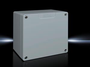 Rittal GA 9112.210 GA Cast aluminium enclosure, WHD: 160x160x91 mm, Cast aluminum, without mounting plate, with cover