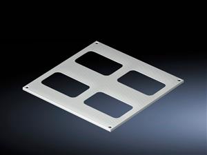 Rittal SV 9665.903 SV Roof plate, WD: 600x600 mm, for TS, for cable entry gland