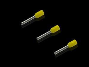 Rittal AS 4050.770 Wire end ferrules for wire processing, 1 mm², AWG 18, 10 mm, yellow, loose, 500 pcs Turkey