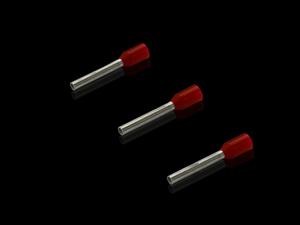 Rittal AS 4050.739 Wire end ferrules for wire processing, 1 mm², red, loose, 12 mm, 10x100 Turkey