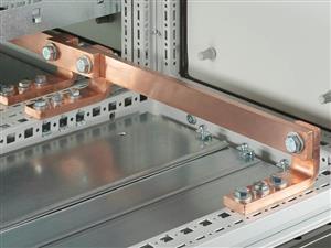 Rittal SV 9661.100 SV Busbar E-Cu, WH: 80x10 mm, L: 992mm, with integral holes Ø 14 mm Turkey