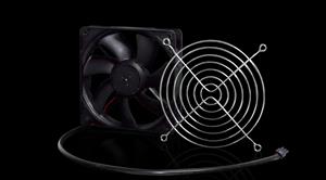 Rittal SK 7990.000 SK Fan expansion kit, speed-controlled, 192 m³/h unimpeded airflow, for fan modules, WHD:119x25x119 mm, RAL 9005