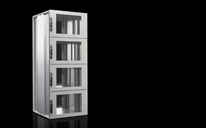 Rittal VX 5314.185 VX IT Compartment Rack, vented, 4 compartments, 4 x 11 U, WHD: 800x2200x1000 mm, enclosure frame and panels: RAL 7035, interior components: RAL 9005