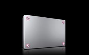 Rittal KX 1563.000 KX Terminal box, WHD: 300x200x80 mm, stainless steel 14301, without mounting plate, with cover, with quick-release fasteners Turkey