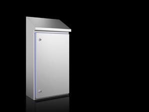 Rittal HD 1308.600 HD Compact enclosure, WHD: 390x650(H1)x769(H2)x210 mm, Stainless steel 14301, with mounting plate, with hinged door and silicone seal Turkey