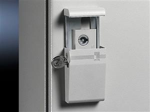 Rittal SZ 2534.500 SZ Semi-cylinder lock, for AE compact enclosure, matt nickel-plated