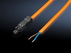 Rittal SZ 2500.420 SZ Connection cable, for power supply, 2-pole, 100-240 V, L: 3000 mm Turkey