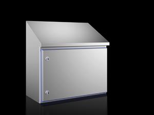 Rittal HD 1320.600 HD Compact enclosure, WHD: 610x430(H1)x601(H2)x300 mm, Stainless steel 14301, with mounting plate, with hinged door and silicone seal Turkey