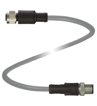 Pepperl+Fuchs V15L-G-10M-PUR-U-V15L-G Cordset M12 socket straight to M12 plug straight L-coded, 5-pin, PUR cable grey, UL approved Turkey