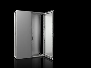 Rittal VX 8284.000 VX Baying enclosure system, WHD: 1200x1800x400 mm, sheet steel, with mounting plate, two doors at the front