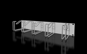 Rittal DK 7257.100 DK Cable management panel, 2 U, with cable routing bars Turkey