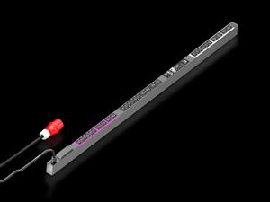 Rittal DK 7979.238 DK PDU metered, compact basic power distribution incl energy measurement per phase, with network interface and display, WLD: 44x1695x70 mm, IEC 60 320: 18 x C13, 12 x C19