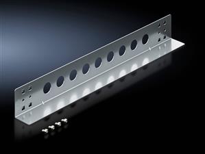 Rittal VX 5302.030 Slide rail, 2 U, permanent installation, heavy duty, for VX IT, for mounting at the front mounting level, to support heavy installed equipment, effective contact surface each side 35 mm