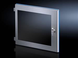 Rittal HD 4000.080 HD System window, with T handle, WxH: 518x436 mm, stainless steel, 14301