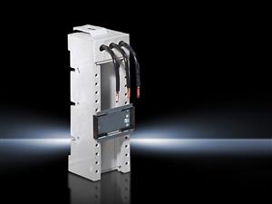 Rittal SV 9625.000 SV Mini-PLS component adaptor, 25 A, 690 V, 3-pole, connection cable AWG 12, WH: 72x160 mm, support rail H: 7,5 mm