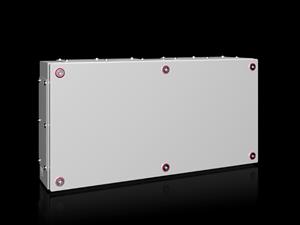 Rittal KX 1538.000 KX Terminal box, WHD: 600x300x120 mm, sheet steel, without mounting plate, with cover, with gland plate Turkey