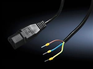 Rittal SM 6450.060 SM Connection cable, For power pack, with IEC 60 320, L: 1,5 m Turkey