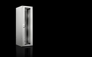 Rittal TX 7888.268 Network rack TX CableNet, glazed door, WHD: 600x2000x800 mm, 42 U, with side panels, RAL 7035