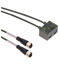 Pepperl+Fuchs VBA-2E2A-G10-ZEJXE2J-1M-2V1-G G10 ultra compact module, 2 inputs, 2 outputs