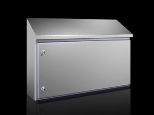 Rittal HD 1314.600 HD Compact enclosure, WHD: 810x430(H1)x549(H2)x210 mm, Stainless steel 14301, with mounting plate, with hinged door and silicone seal Turkey