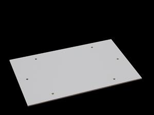 Rittal PK 9549.000 PK Mounting plate, WH: 220x150 mm Turkey