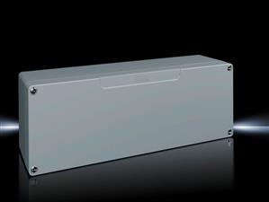 Rittal GA 9111.210 GA Cast aluminium enclosure, WHD: 360x120x82 mm, Cast aluminum, without mounting plate, with cover