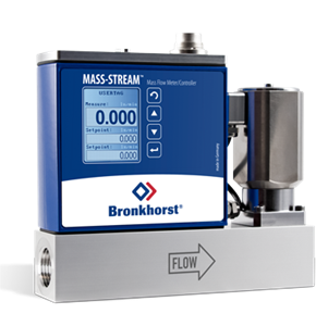 Bronkhorst MASS-STREAM D-6361/002BI & D-6461/002BI MFC Direct Thermal Mass Flow Controller for Gases