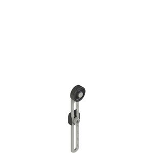 Pizzato VN A00KP-V38 Adjustable length straight metal revolving lever with technopolymer roller Ø 20 mm, with external metallic parts in stainless steel