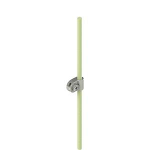 Pizzato VN A00LH Metal revolving lever with adjustable fiber glass rod diameter 6x200 mm