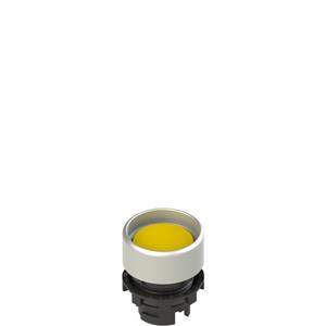 Pizzato E2 1PL2P5290 Illuminated yellow booted pushbutton