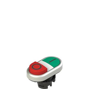 Pizzato E2 1PDSL9AAAD Double lower projecting pushbutton, with marking Turkey