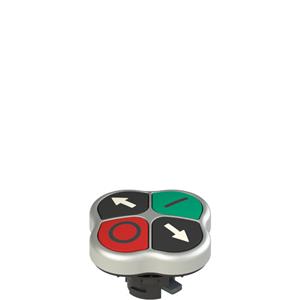 Pizzato E2 1PQFA9QAAD Quadruple pushbutton