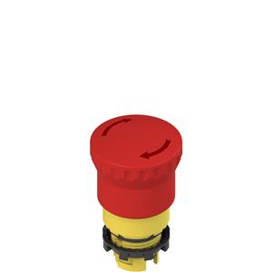 Pizzato E2 1PERZ4531 Turn to release emergency pushbutton