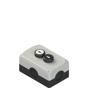 Pizzato ES AC32012 Complete unit with enclosure, 2 flush pushbuttons and contacts Turkey